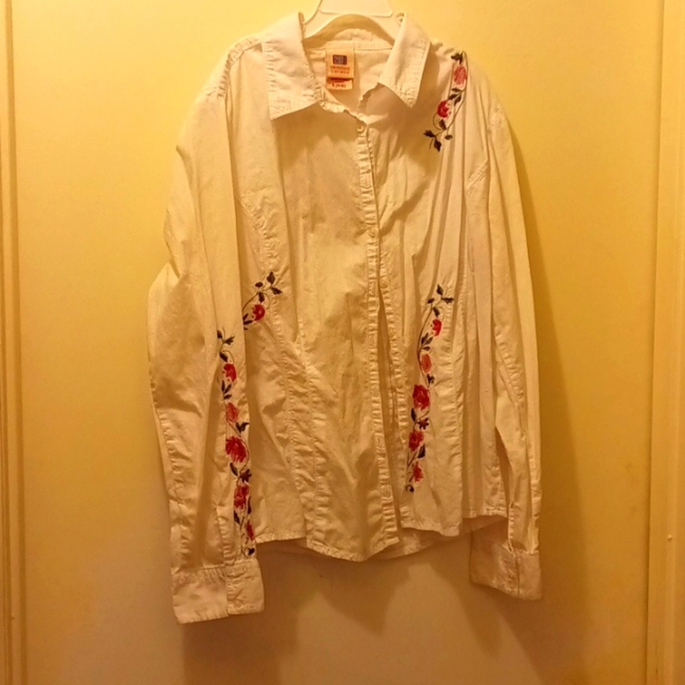 Ladies button down shirt
